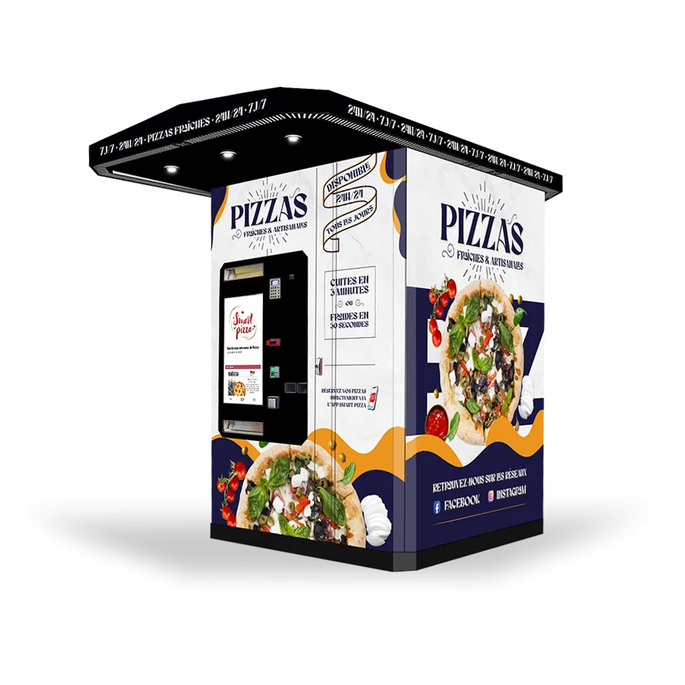 Distributeur de pizzas Smart Pizza - vue de face