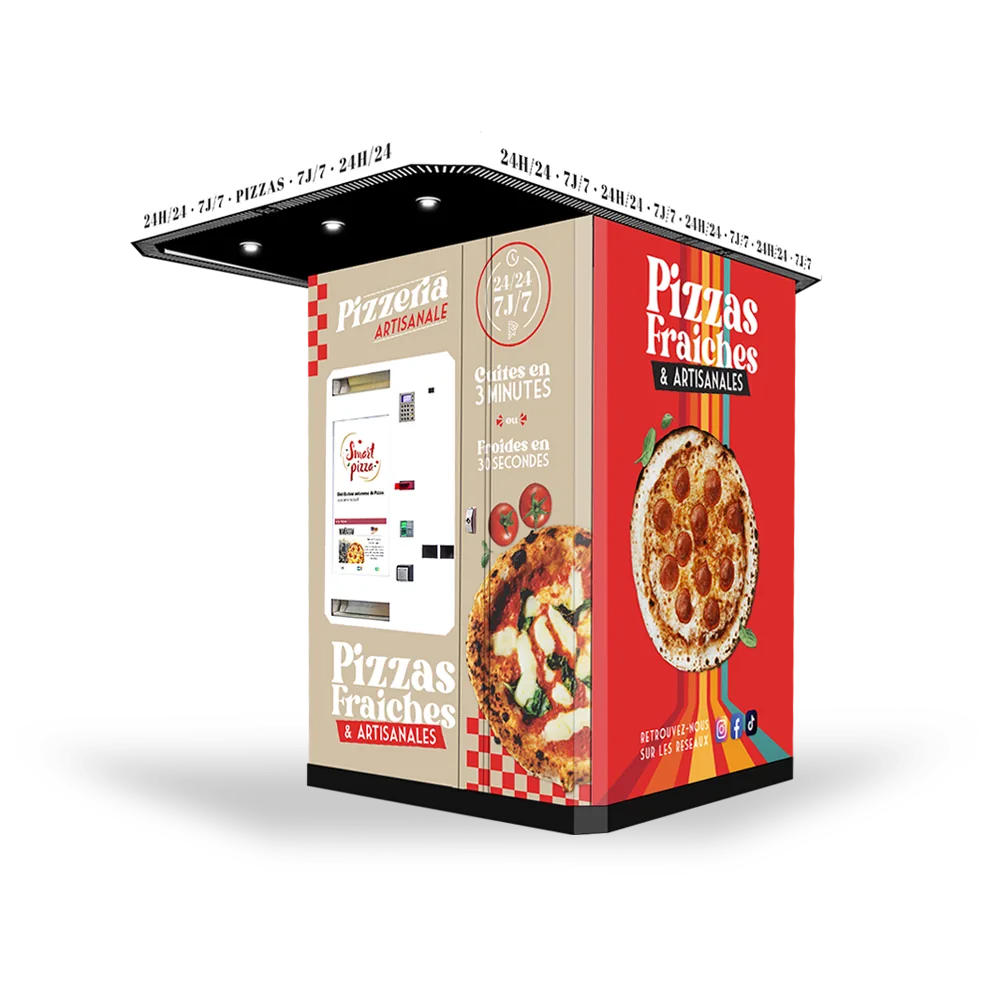Distributeur de pizzas Smart Pizza - vue d'ensemble